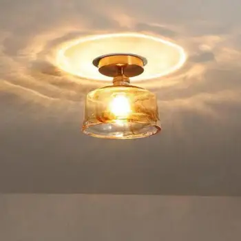 Põhjamaade Led Laelambid Koridori Vahekäiguga Lamp Sisevalgustus Elutuba Teenetemärgi Art Deco Lae Lamp Kodu
