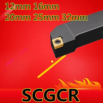 Nurk 91 SCGCR1212H09 SCGCR1616H09 SCGCR2020K09 SCGCR2525M09 Välise Treipingi padruni läbimõõt CNC Paremale/Vasakule Keerates vahendid
