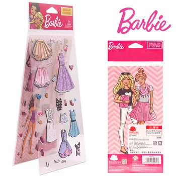 Barbie Doll Co Kaubamärgiga Kleebis Terve Materjali Ohutus Keskkonna Sõbralik Laste Interaktiivne rollimäng Mänguasjad ja Kingitused