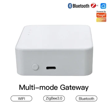 Tuya ZigBee Smart Gateway Hub Smart Home Sild, WiFi, Zigbee Multi-mode Gateway Smart elu APP Kaugjuhtimispult