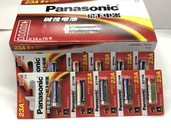 100tk/palju Uusi Originaal Panasonic 23A 12V 23A Ultra Alkaline Patarei/Häire Patareid A23