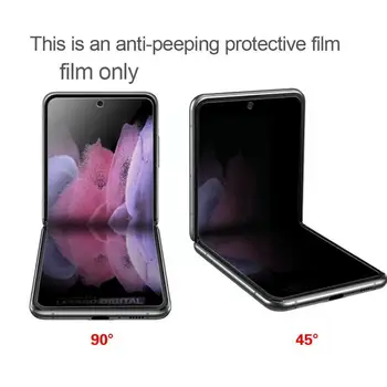 Anti eraelu Puutumatuse Film Z Flip3 Kokkuklapitavad Ekraan Eye Film Ultra-õhuke Hüdrogeeli Screen Protector T0k7