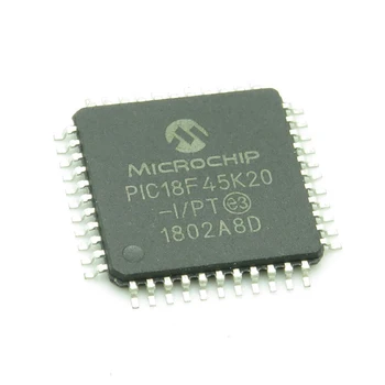 PIC18F45K20-I/PT SMD TQFP-44 18F45K20 8-bitine Mikrokontroller-mikrokontrolleri Chip Brand New Originaal
