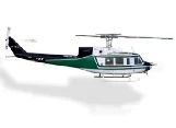 600 Suurus Klaaskiud Skaala Kere Jaoks UH-1N Bell212 Helikopterid