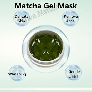 Parandada Sedatsioon Matcha-Geel Mask, Puhastav Mask Niisutab Täiendamise Ja Kahandab Poore ilusalong Seadmed 1000 g