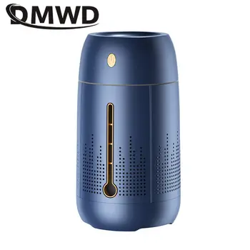 DMWD Leibkonna Niisutaja Kaasaskantav Õhu Puhastaja 1.2 L Nano Pihusti Desktop Fogger Aroomi Õli Hajuti Laadimine USB Öö Valguses