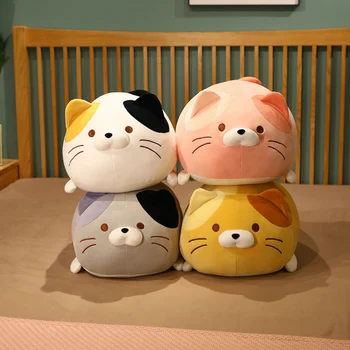 Jaapani Fat Cat Padi Pehme Palus Loomade Cartoon Padi Armas Pontsakas Kiisu, Plüüš-Nukk, Mänguasi, Täidisega Armas kids Sünnipäeva Kingitused