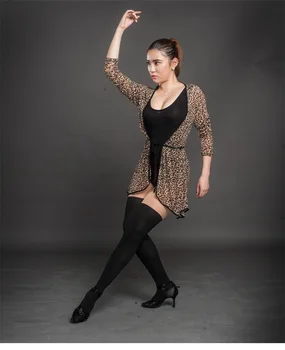 uus seksikas leopard suve tants mantel Uus ladina tants, rõivaste kõrge kvaliteet