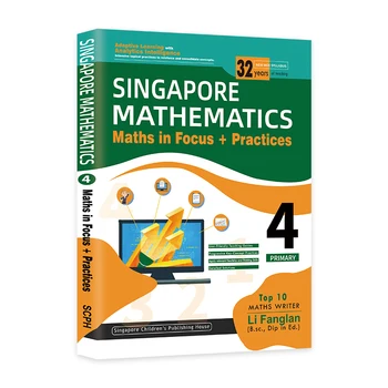 2022 Uus Ajakohastatud Singapur SAP Õppe Matemaatika Raamat Hinne 4 õppevahendite algkoolis Singapuris Õpikud
