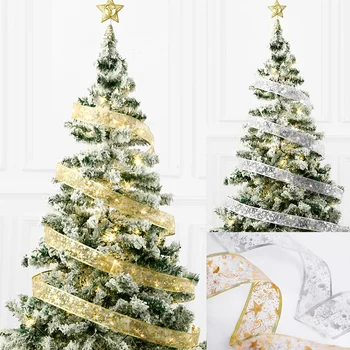 5M 50LEDs Jõulud Lindi LED Tuled Veekindel Christmas Tree Kaunistused 2022 Uus Aasta, Seina-Aken, Kodus Kaunistused