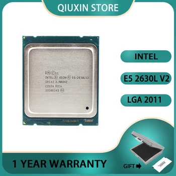 Intel Xeon E5 2630L V2 Protsessor SR1AZ 6 Core CPU on 2,4 GHz, 15M 60W E5 2630LV2 Server LGA 2011
