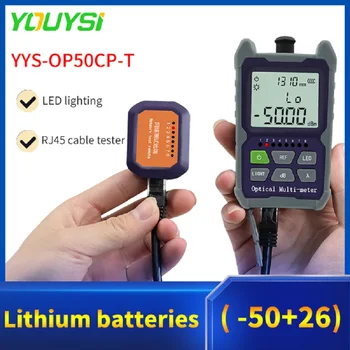 FTTH Mini Optical Power Meter YYS-OP50A OPM Fiiber Optiline Kaabel Tester SC/FC/ST Universaalne liides Liides
