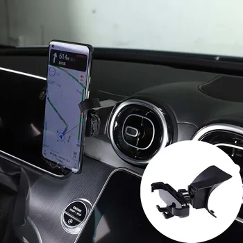 Auto Keskne Kontroll Õhu Väljalaskeava Mobiiltelefonide Hoidja Gps Navigation Hoidikut Mercedes -Benz C-Glc-Klassi W205 W206 X253 2011 -20