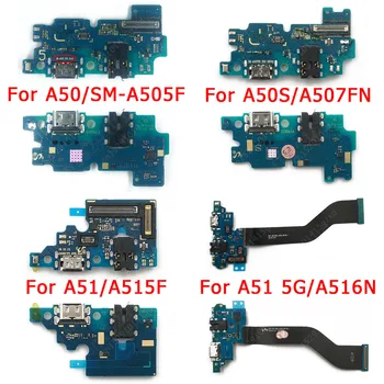 Algne Tasu Juhatuse Samsung A50 A50s A51 5G Laadimine USB Port A505F A505U A507F A515F A516N Dock Connector Varuosad