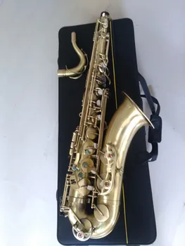 Custom Prantsusmaa Kõrge Kvaliteedi Mark VI tenorsaksofon Antiik Vask Simulatsiooni Sax Professionaalne muusikariista Mängimine