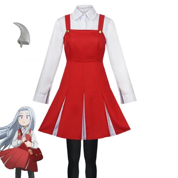 Anime Boku no Minu Kangelane akadeemiliste Ringkondade Season4 Eri Cosplay Kostüüm Ühtne Kleit Halloween Kostüüm Parukas sokid