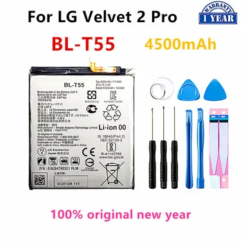 Originaal BL-T55 4500mAh Aku LG Velvet 2 Pro BL T55 Mobiiltelefonide Akusid+Tööriistad