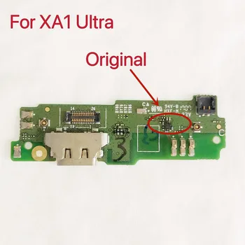 Algne Laadimine USB-Pordi Laadija Dock Connector Mikrofon Mic-Flex Kaabel trükkplaadi SONY Xperia XA1 Ultra XA1U