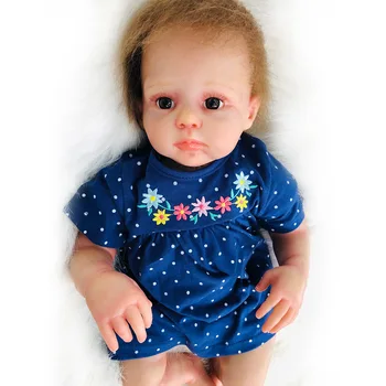 Uuestisündinud Beebi Nukud 20-Tolline Nukk ja Baby Doll Riided Jäsemed Vinüül Keha Puuvillase Lapiga Sünnid