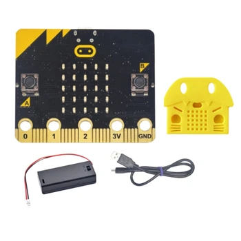 UUS-BBC Microbit Minna Start Kit, Micro:Natuke BBC Programmeeritav Õppe Arengu Pardal Koos karpi+Aku Kast