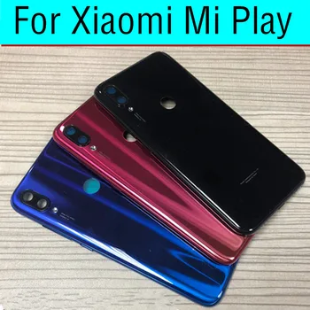 Eest Xiaomi Mi Mängida Aku Tagasi ja Tagumine Kate Eluaseme M1901F9E Aku Klaasist tagakaas võtmetega
