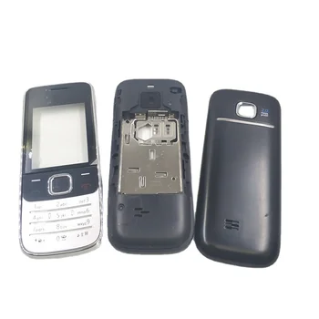 Uus Täis Eluaseme Ees Plaanseib Frame Cover Case For Nokia 2730C 2730 tagakaas / akuhoidiku Kaas + Klaviatuur