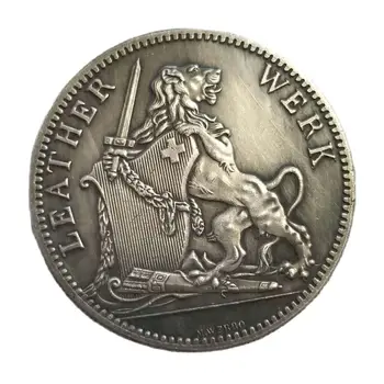1867 Šveits Gold Pinnatud Hõbe Mündid Õnnelik Magic Kollektsiooni Münte REPLICA Medal Münte jõulukinke#1794