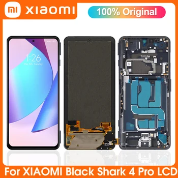 Algne Jaoks Xiaomi Black Shark 4 Shark PRS-H0/A0 LCD Ekraan, millel on Puutetundlik Digitizer Jaoks BlackShark 4 Pro 4Pro LCD