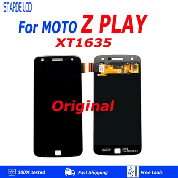 Algne XT1635 AMOLED Motorola Z Mängida LCD Ekraan 5.5