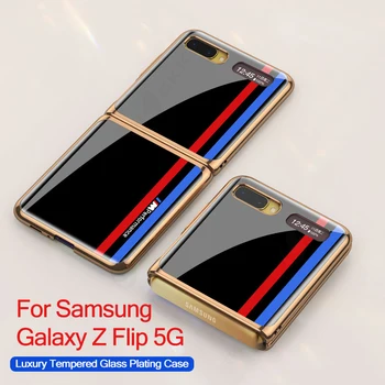 Karastatud Klaasi Katmine Case For Samsung Galaxy Z Flip Fold 2 5G Luksus Põrutuskindel Raske Serva Kate Samsung Z Flip Fold 2 Juhul