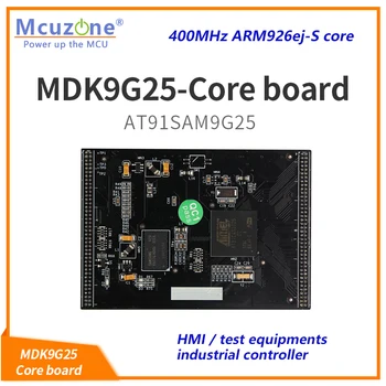AT91SAM9G25, MDK9G25 Core Board, 400MHz CPU, 256M NAND,ISI, Ethernet, 4*USART, 2*UART, USB 2.0 HS