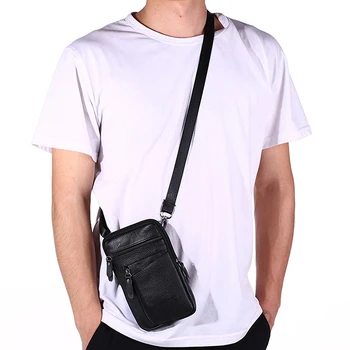 Uus Meeste Õla Messenger Bag Vabaaja Multi-function Suure Mahutavusega Lihtne Käekott Kvaliteetne Meeste õlakott