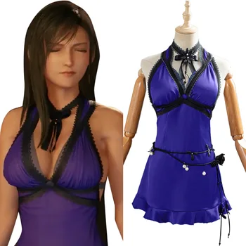 Final Fantasy Cosplay Tifa Lockhart Kostüüm FF Tifa Ametliku Kleit Halloween Fancy Kleidid Naiste Ülikond
