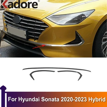 Näiteks Hyundai Sonata 2020 2021 2022 2023 Hübriid Esi-Kaitseraud Madal Kate Sisekujundus Alt Ribadeks Auto Tarvikud ABS Carbon Fiber