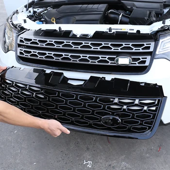 ABSBlack Auto Pea Ees Grill, Raami Viimistlus Kate Sisekujundus Tarvikud Land Rover Discovery Sport 2015-2020 Varuosad