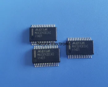 Algne ehtne MAX3243EEAI+T SSOP-28 plaaster RS-232 liides chip integrated circuit /10 tk