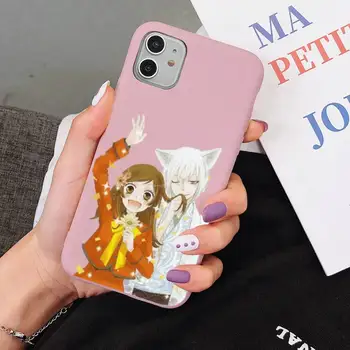 Anime Kamisama Hajimemashita Tomoe Telefoni Juhul, Pehme Tahke aine Värvi iPhone 11 12 13 mini pro XS MAX 8 7 6 6S Pluss X-XR