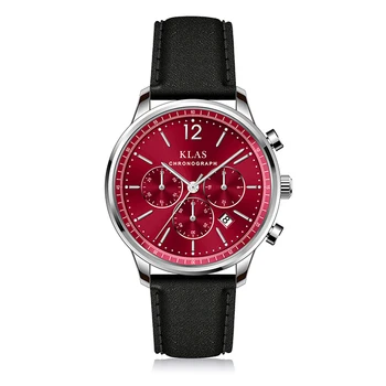 Uus Mood Mens Roostevabast Terasest Top Brändi Luksus 50M veekindlus Chronograph Quartz Watch erkek kol saati