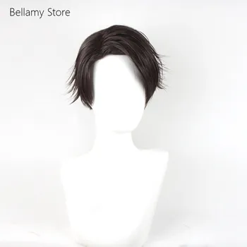 Identiteedi V COS Surnumatja AESOP Karrh Lühikesed juuksed eritellimusel valmistatud PARUKAS kate Cosplay hairwear Wig+Parukas Kork