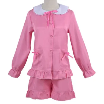 Anime Izumi sagiri õpetaja Cosplay riided armas roosa komplekt naiste kodu riided pidžaama