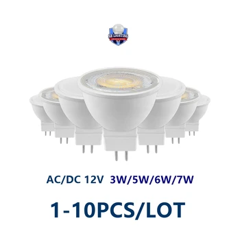 LED madal pinge AC/DC12V tähelepanu keskpunktis MR16 GU5.3 Valgusvoo Nurk 38/120 kraadi 3W-7W 3000K-6000K saab asendada 20W 50W halogeenlamp