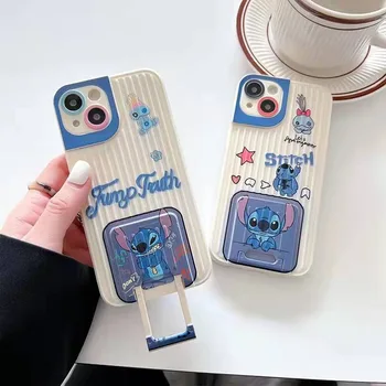 Disney Stitch Teleskoopsilindrit Seista Telefon Juhtudel iPhone 13 12 11 Pro Max XR, XS MAX 8 X 7 tagakaas